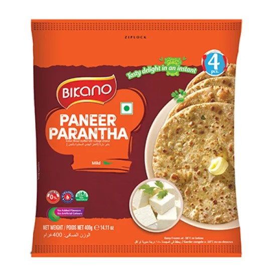 BIKANO PANEER PARANTHA 400 GM