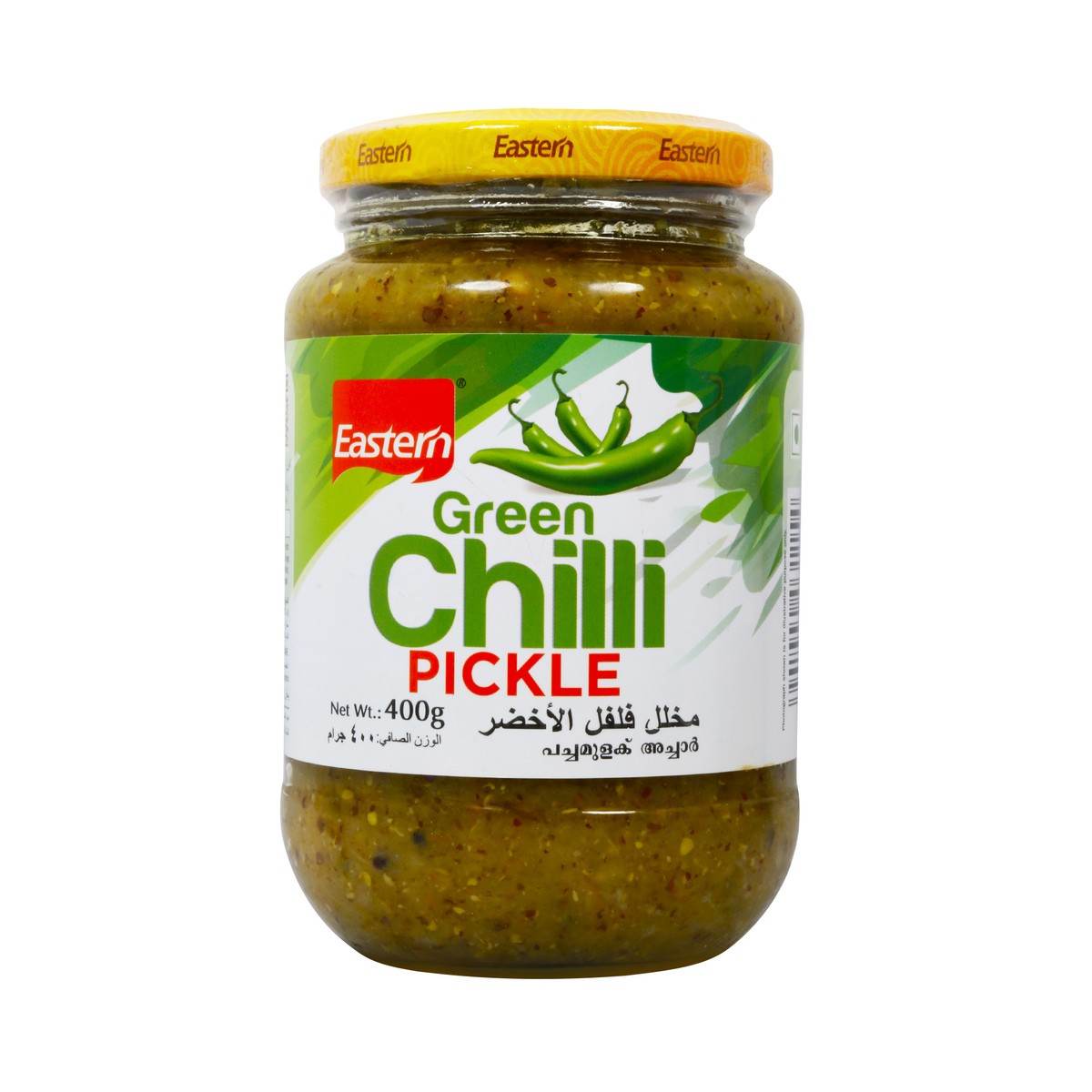 EAST GREEN CHILLI PICKLE 400 GM