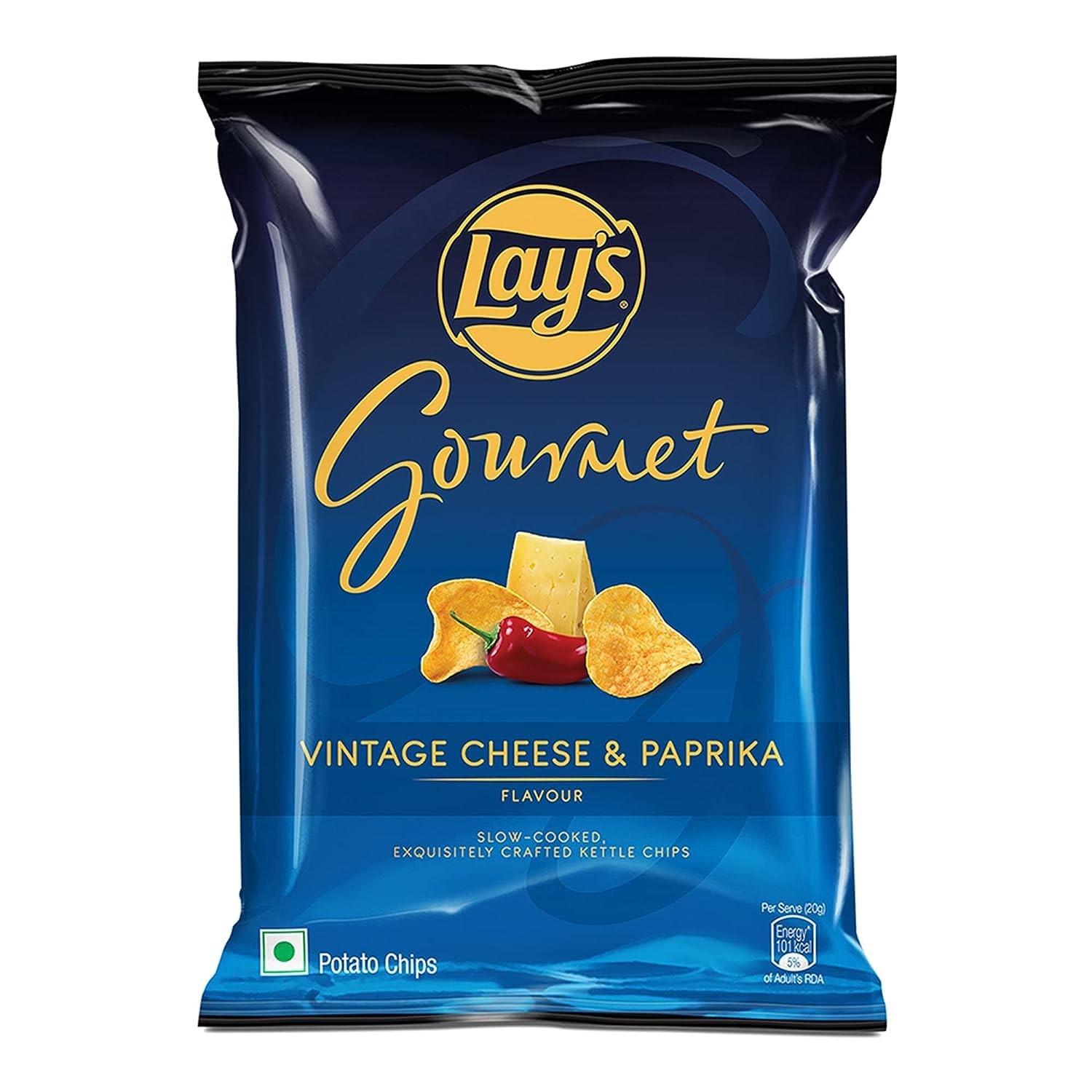 Lays Gourmet Vintage Cheese And Paprika 55 GM