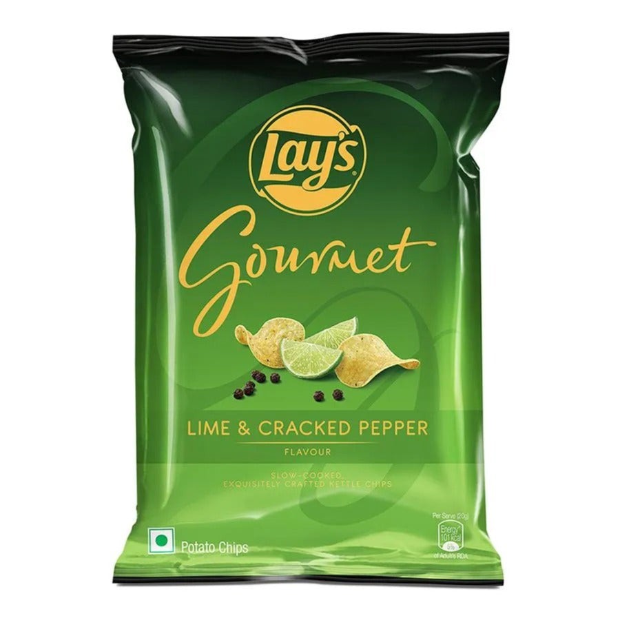 Lays Gourmet Lime And Cracked Pepper 55 GM