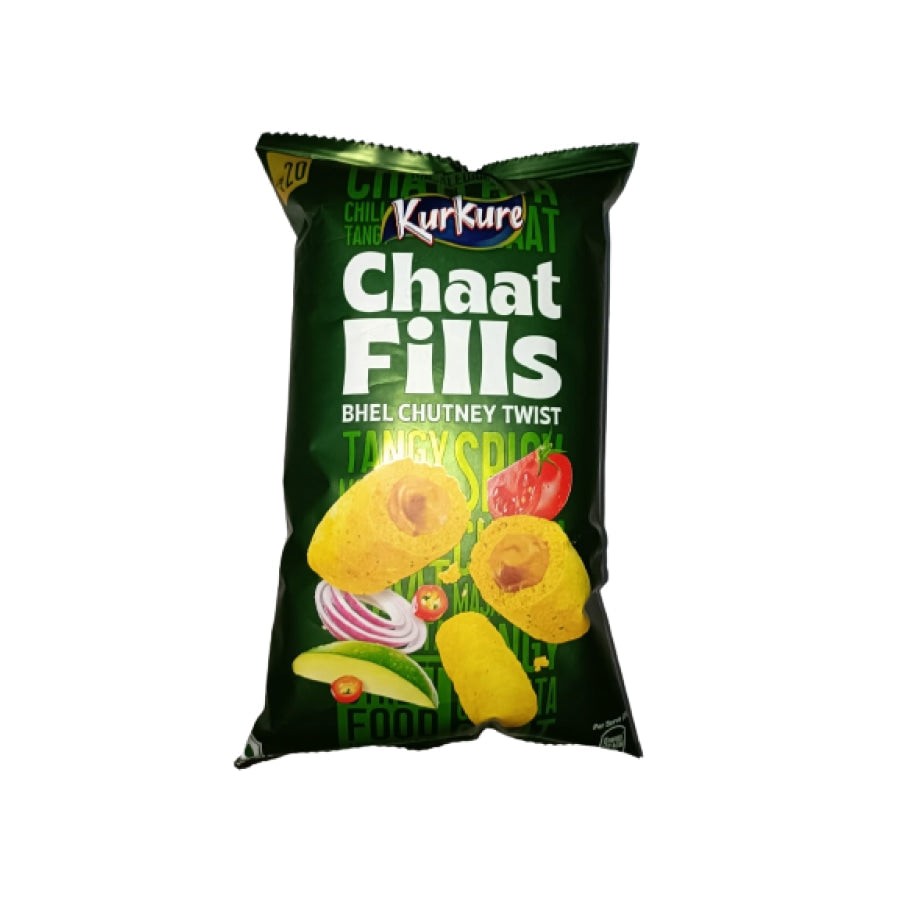 KURKURE CHAAT FILLS BHEL CHUTNEY TWIST  40 GM
