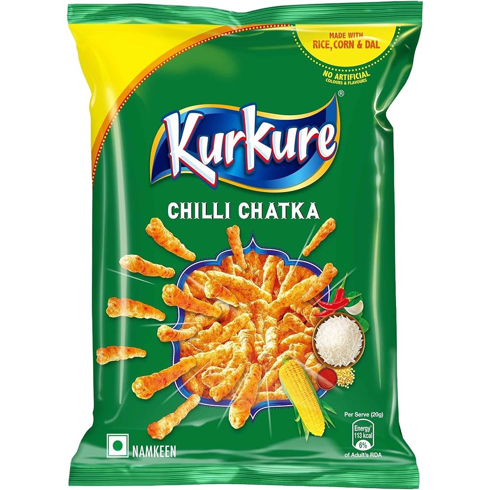 Kurkure Chilli Chatka 90 GM