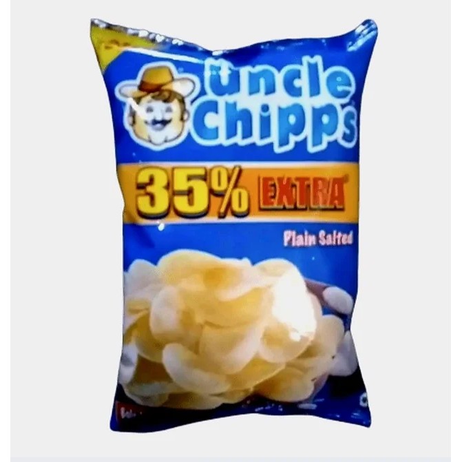 U CHIPPS PLAIN SALTED 60 GM