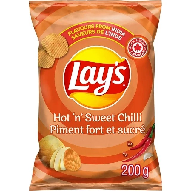Lays Hot N Sweet Chilli 52 GM