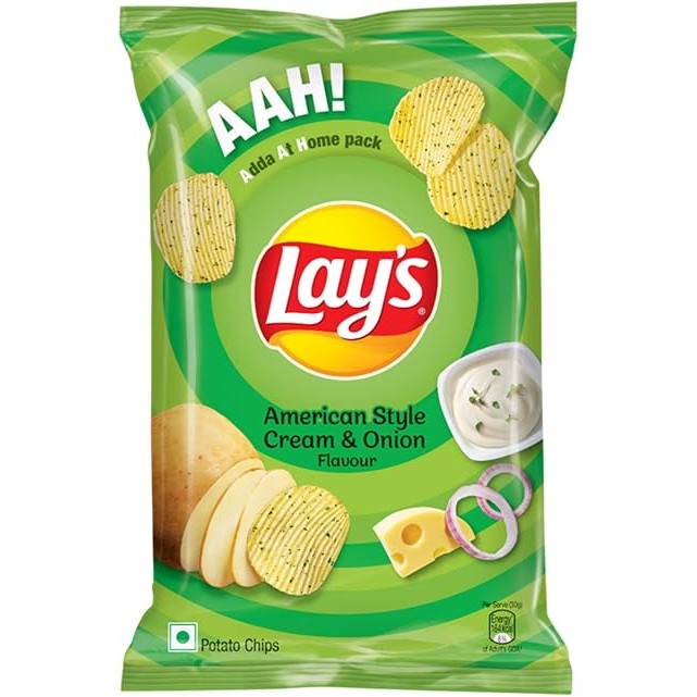 Lays Cream & Onion 90 GM 90 GM