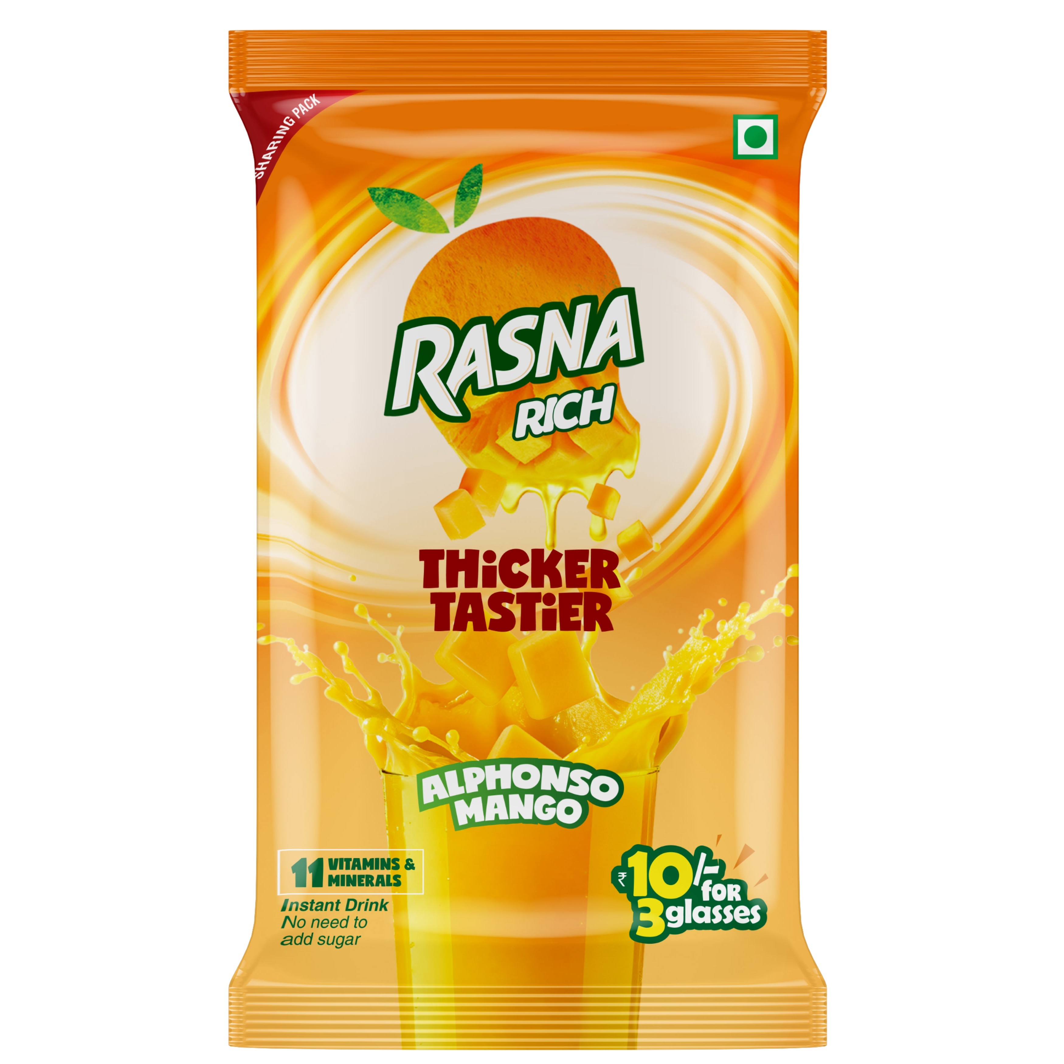 Rasna Alphonso Mango Pulp 1 LBS