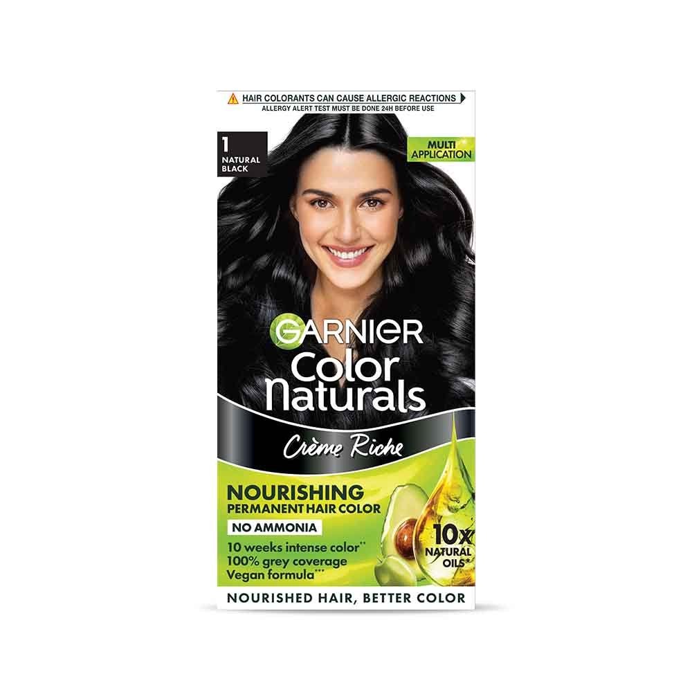 GARNIER HAIR COLOUR BLACK  60 ML