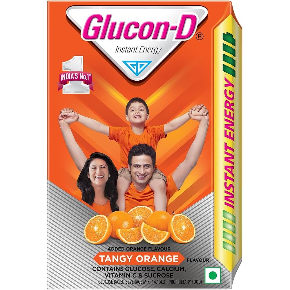 Glucon D Tangy Orange 450 GM