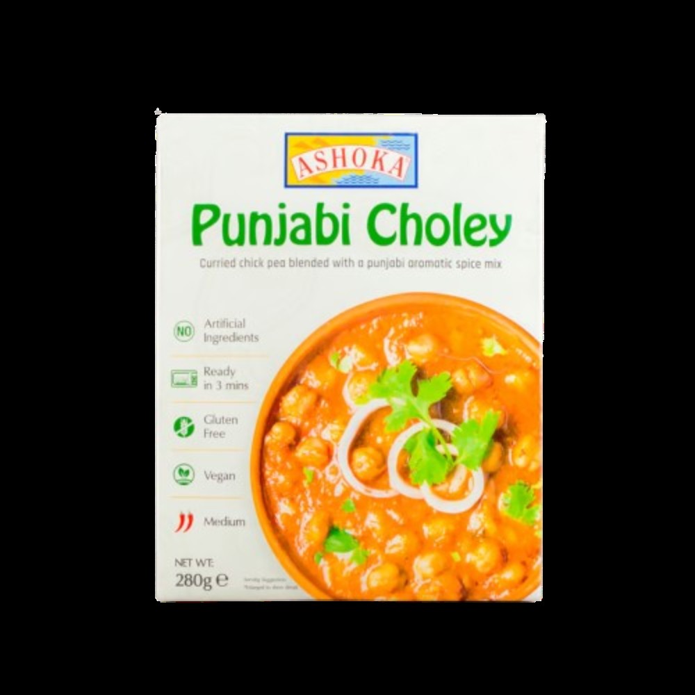 Ashoka Punjabi Choley Vegan Ready To Eat 280 GM