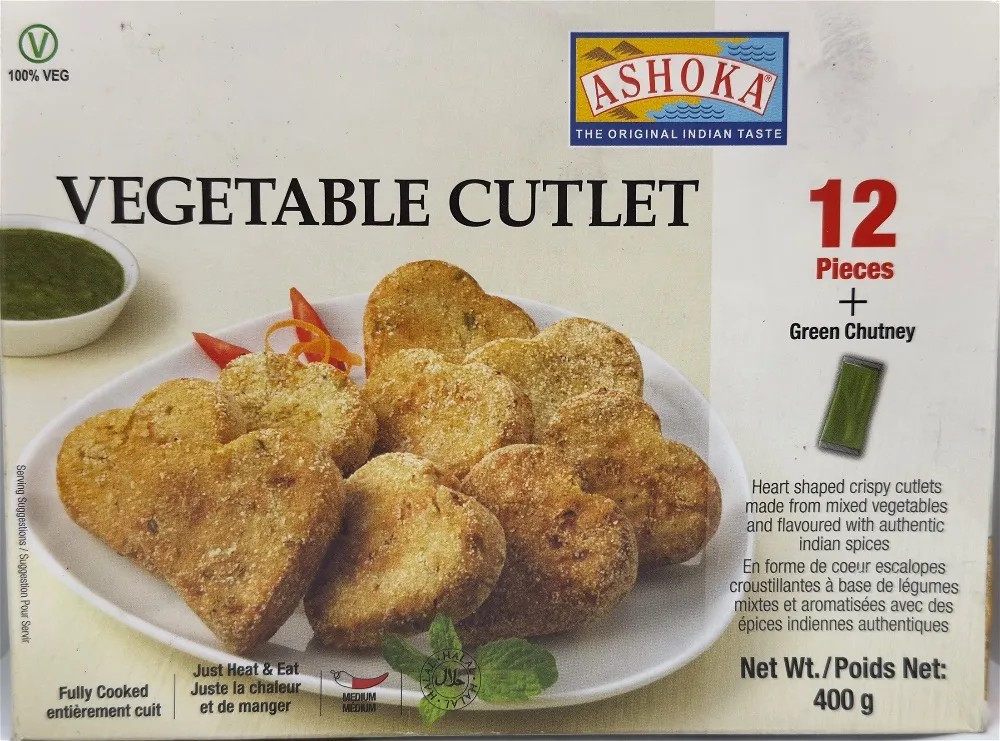 Ashoka Vegetable Cutlet 400 GM