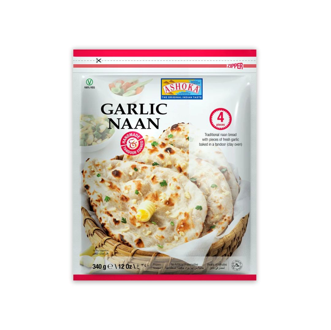 ASHOKA GARLIC NAAN 4 PCS