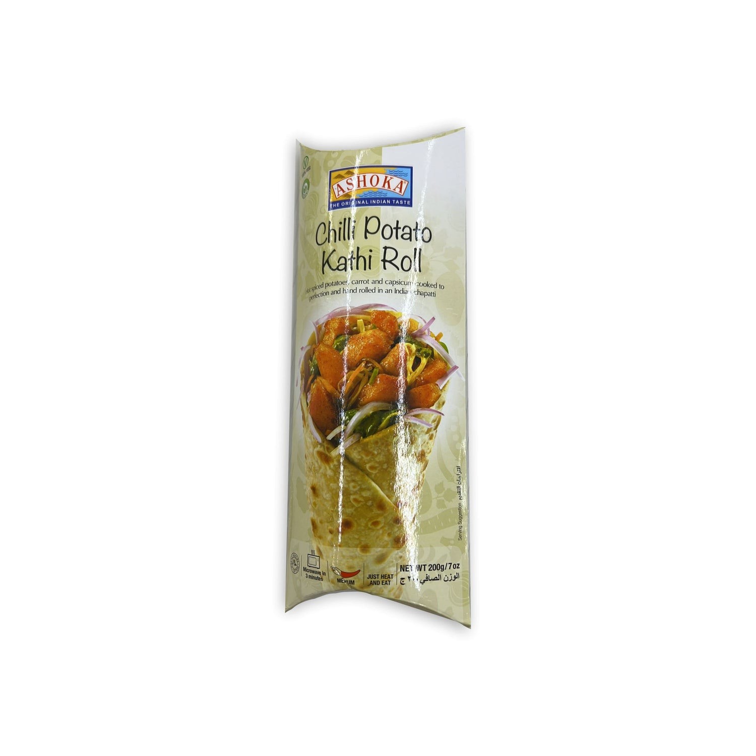 ASHOKA CHILLI POTATO KATHI ROLL 7 OZ