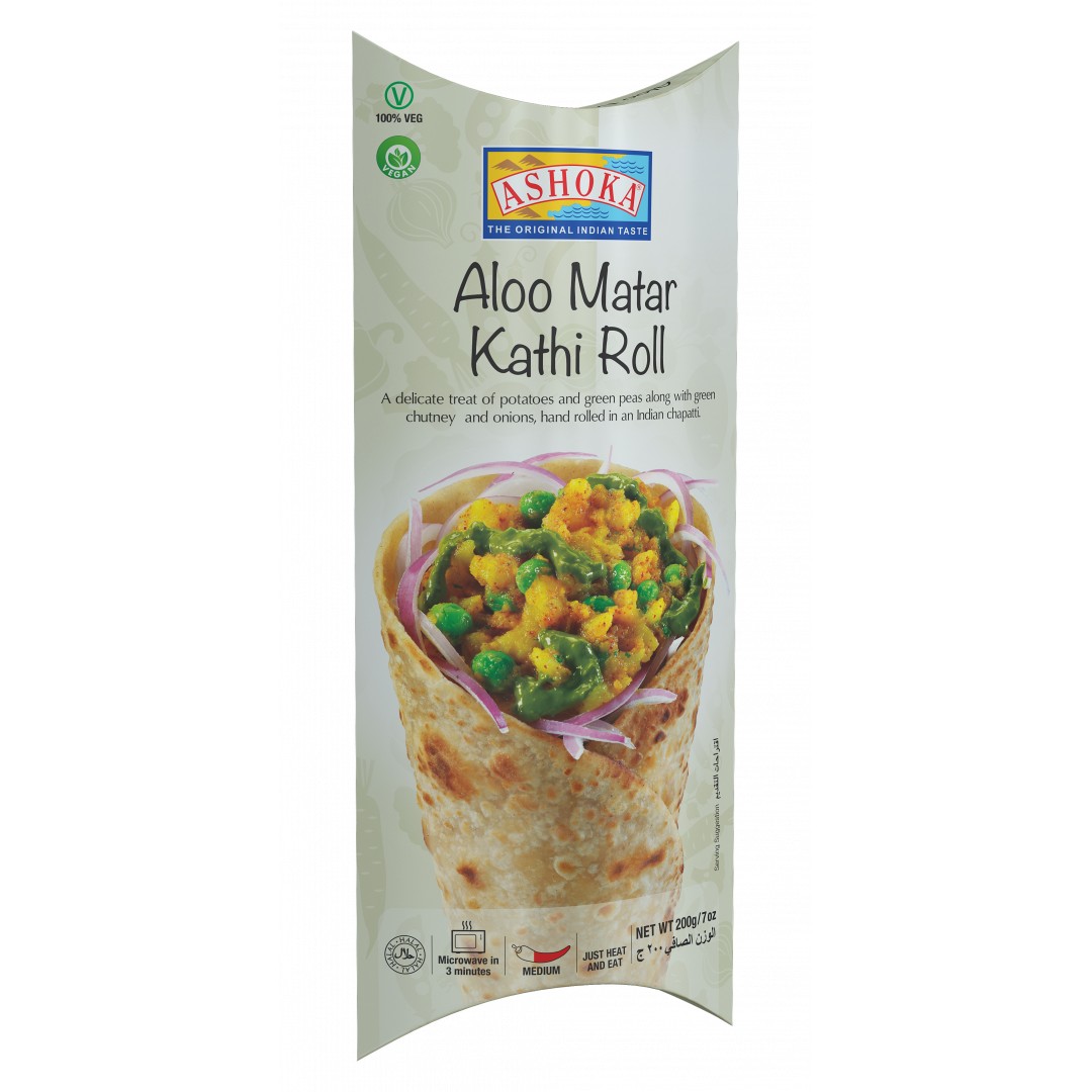 Ashoka Aloo Matar Kathi Roll 7 OZ