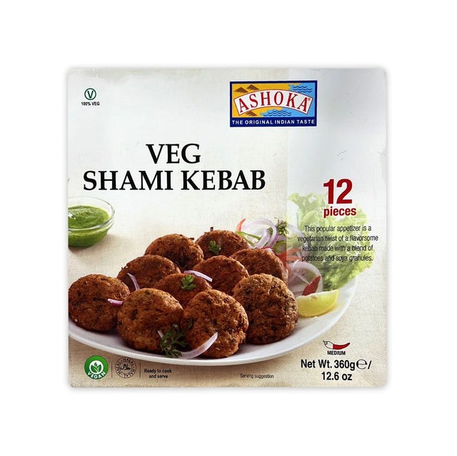 ASHK VEG SHAMI KEBAB 360 GM