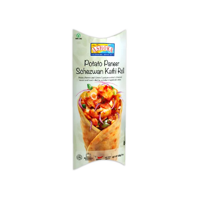 Ashoka Potato Paneer Schezwan Kathi Roll 200 GM