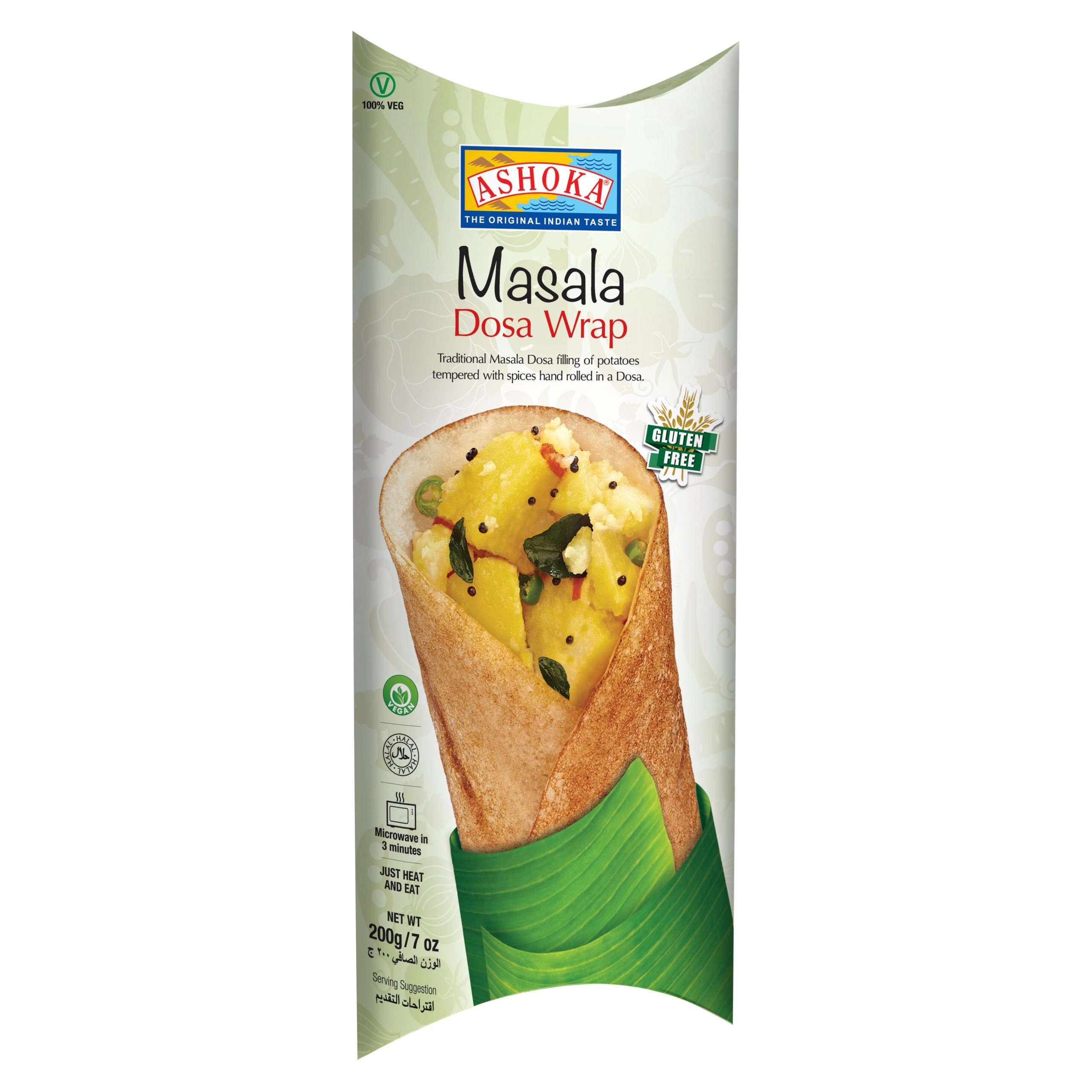 ASHOKA MASALA WRAP DOSA 200 GM
