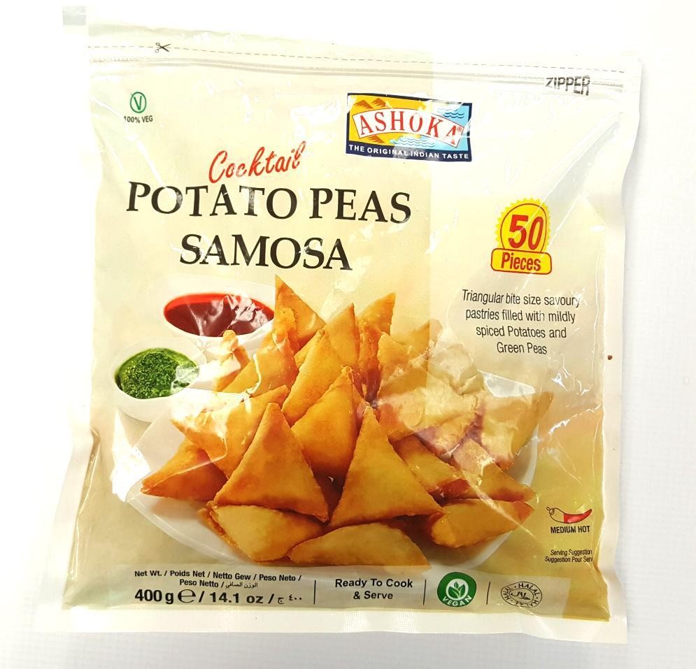 Ashoka Cocktail Potato Peas Samosa 8 GM