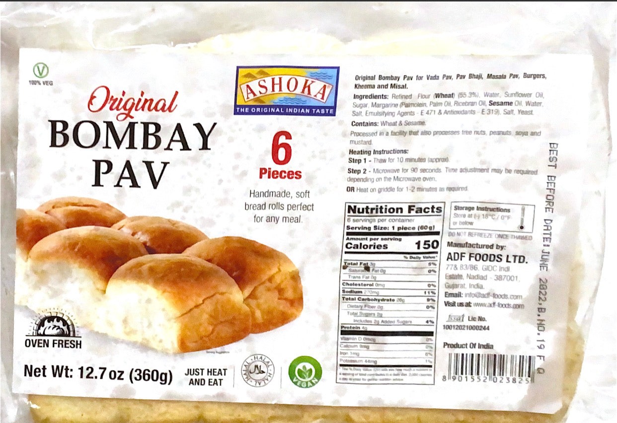 Ashka Pav Bhaji 6 PCS