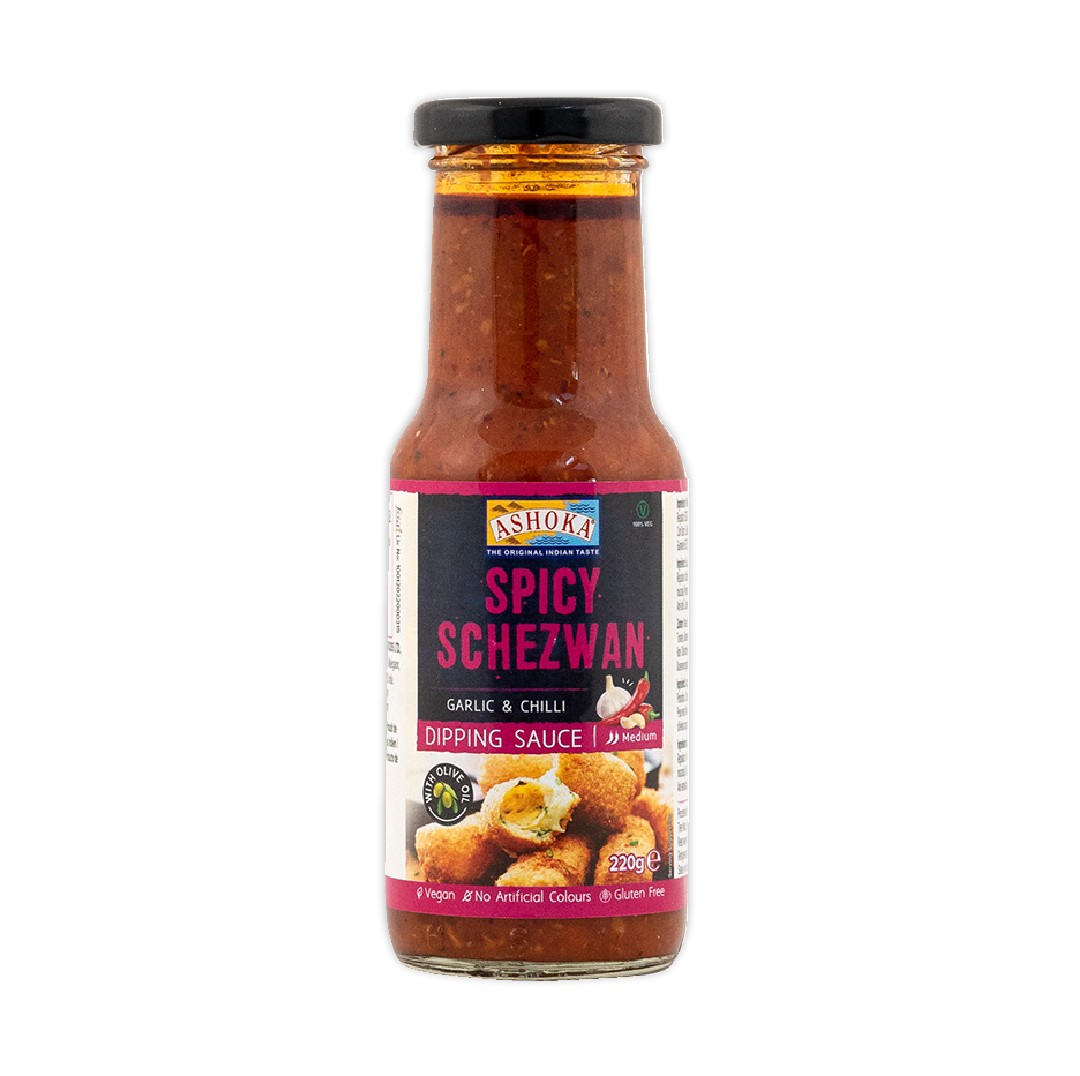 ASHOKA SPICY SCHEZWAN DIP 220 GM