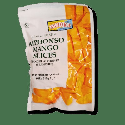 ALPHONSO MANGO SLICES ASHOKA 310 GM