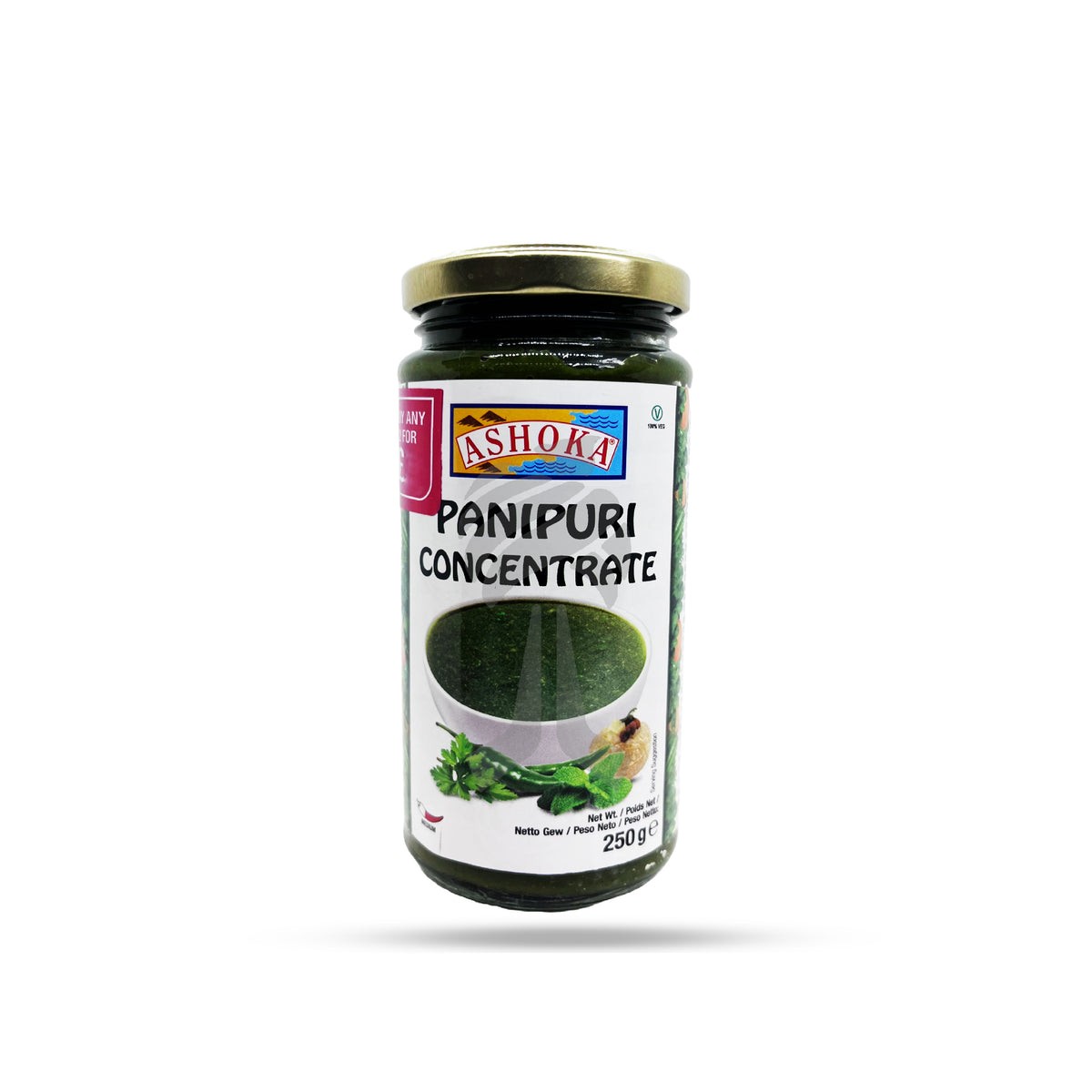 ASHOKA PANI PURI CONCENTRATE 250 GM
