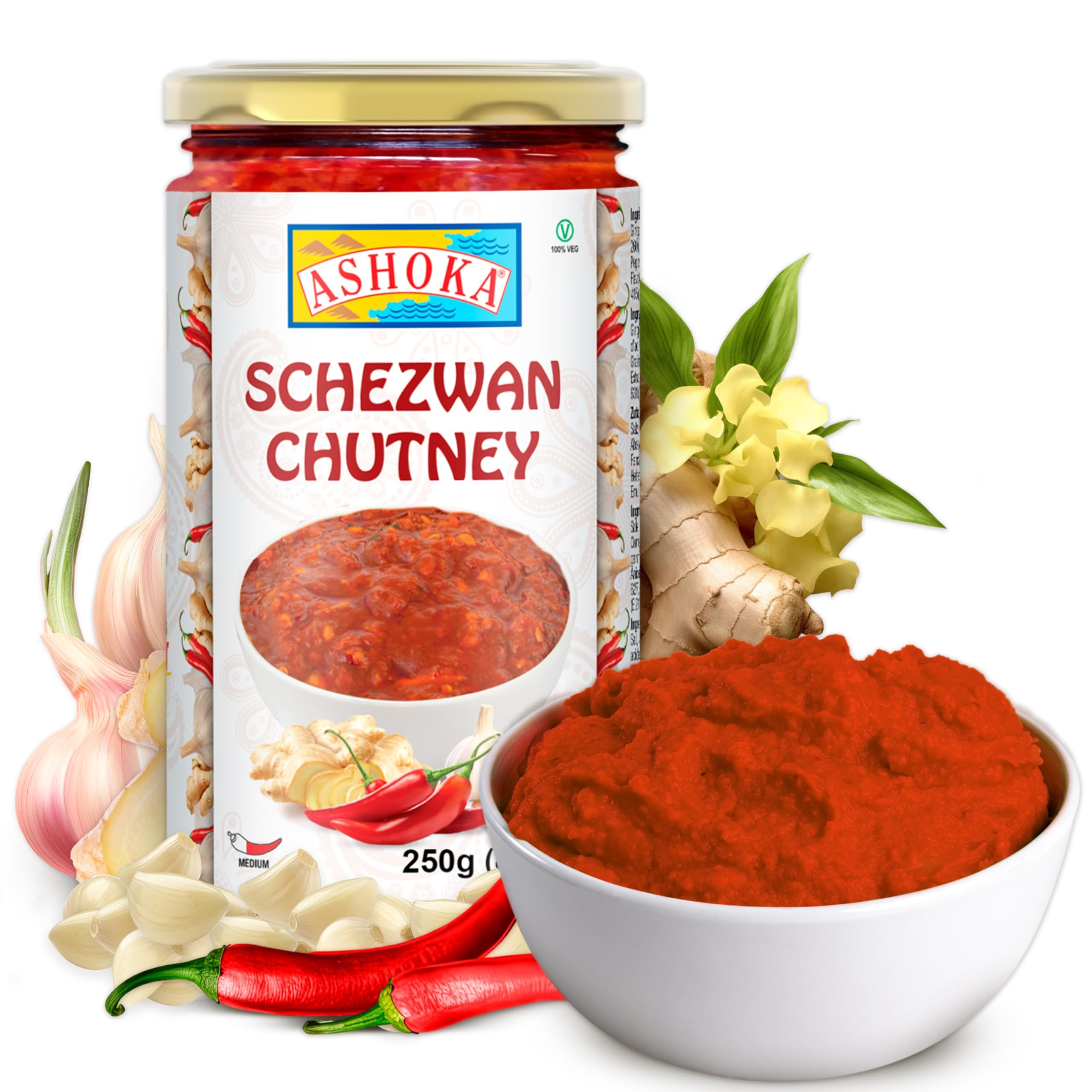ASHOKA SCHEZWAN CHUTNEY 250 GM