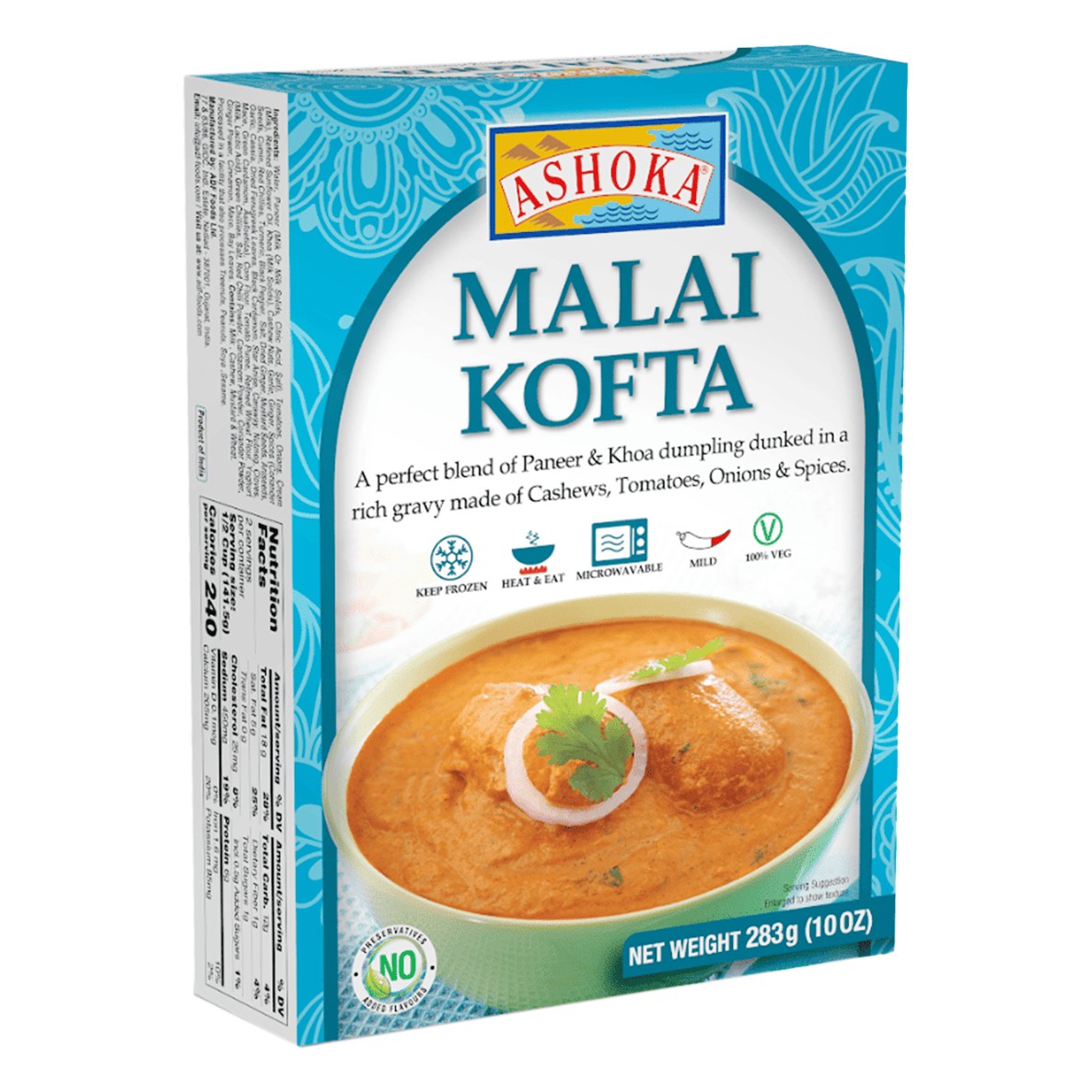 ASHOKA MALAI KOFTA 10 OZ
