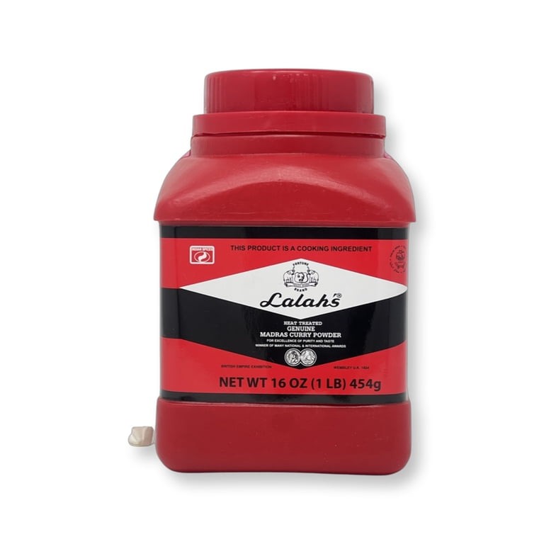 Lalahs Madras Curry Pwd 1 LBS