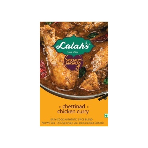 LALAHS CHETTINAD CHICKEN CURRY 50 GM