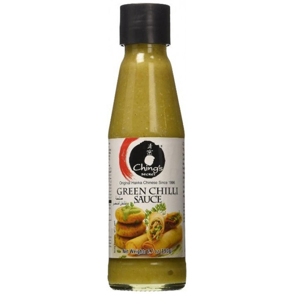 Chings Green Chilli Sauce 6.7 OZ