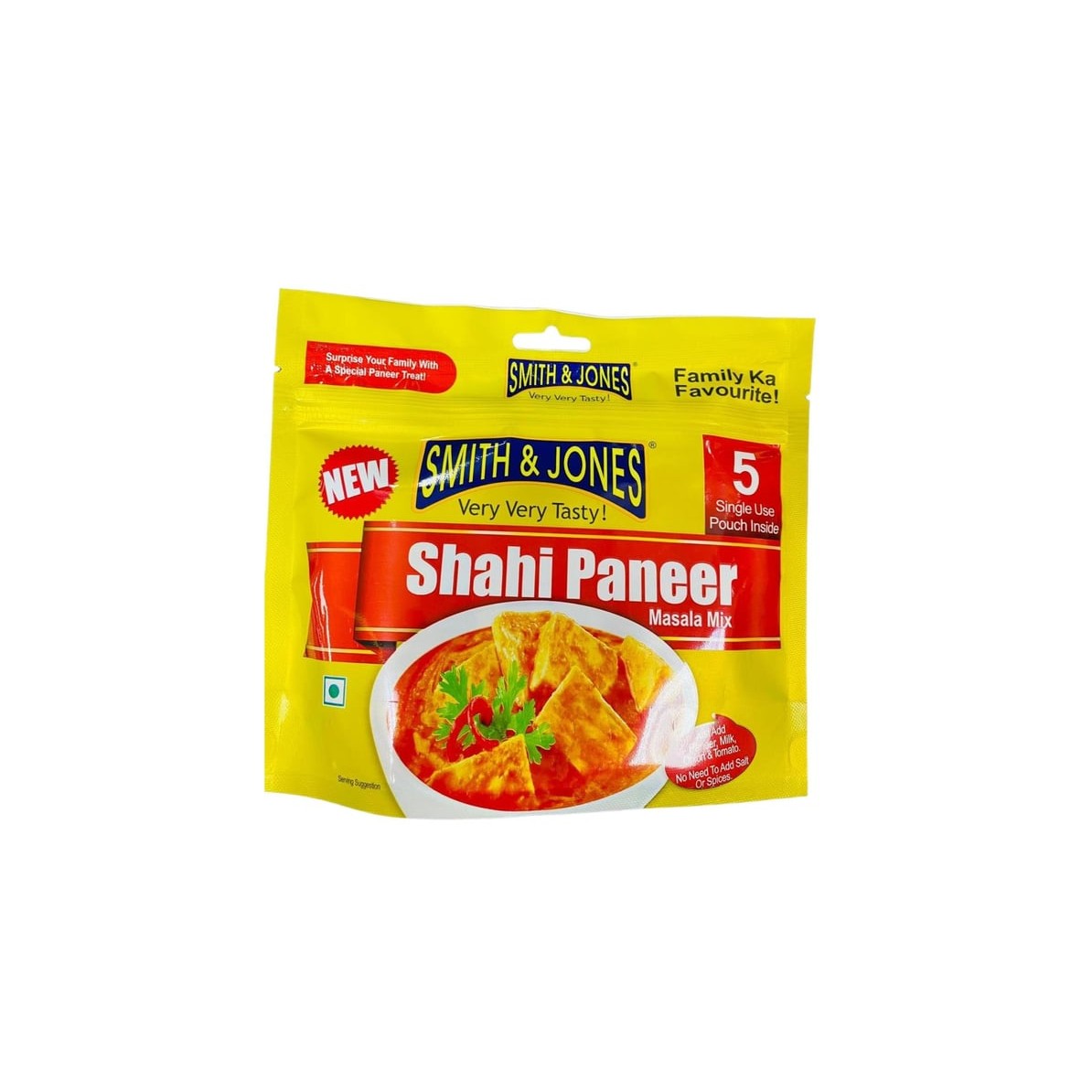 SMITH N JONES SHAHI PANEER MASALA 5 PCS