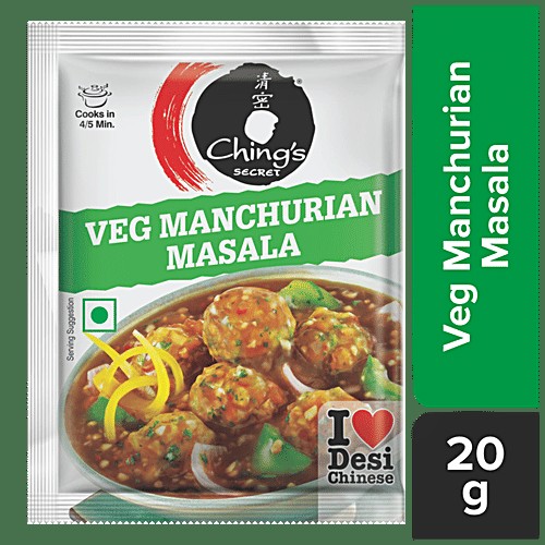 CHINGS VEG MANCHURIAN MASALA 20 GM