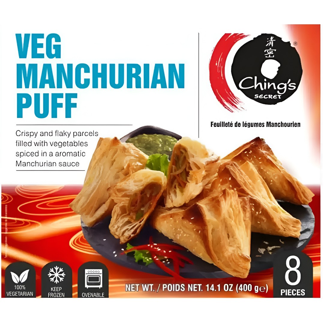 Chings Veg Manchurian Puff 400 GM