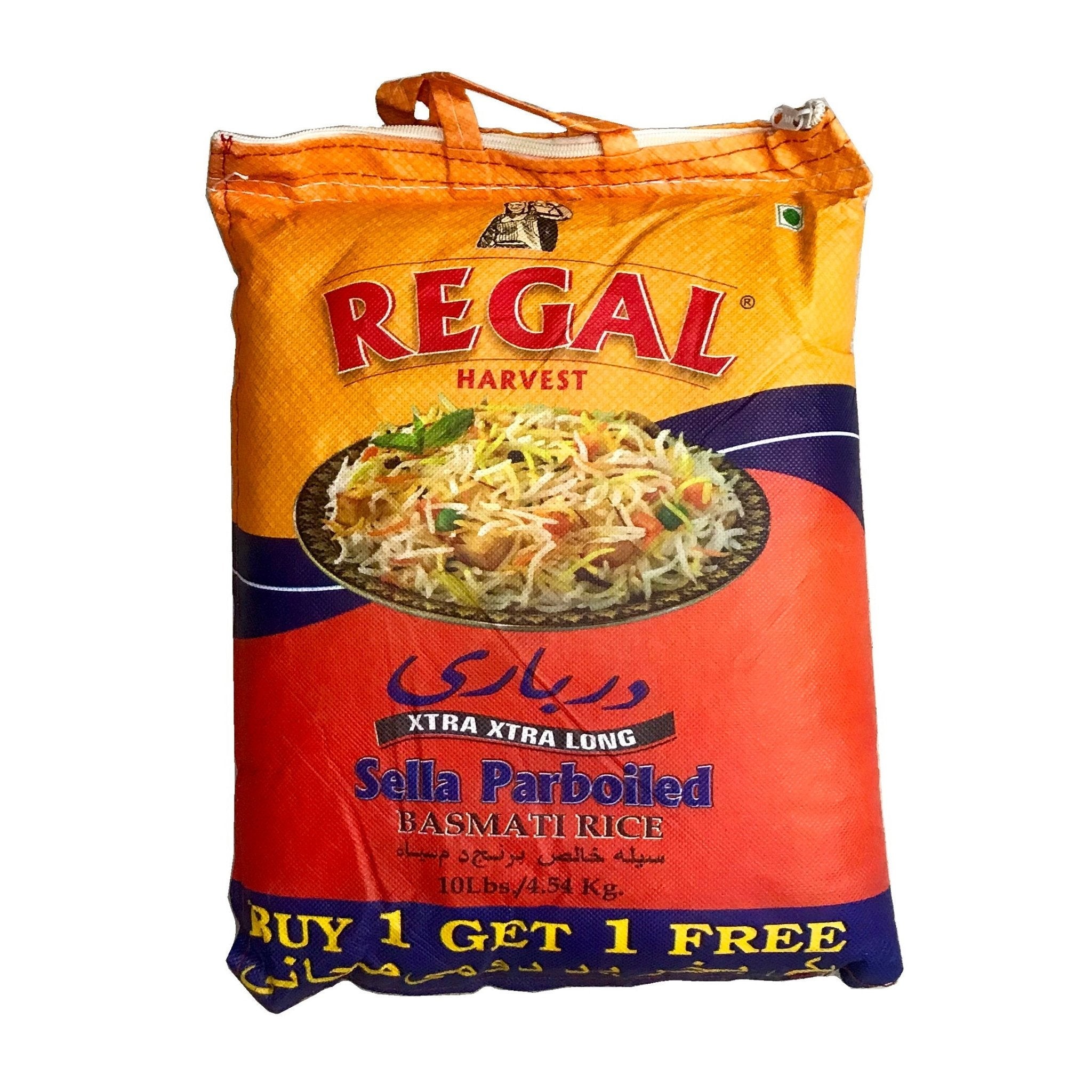Regal Sella Parboiled Rice 10 LBS