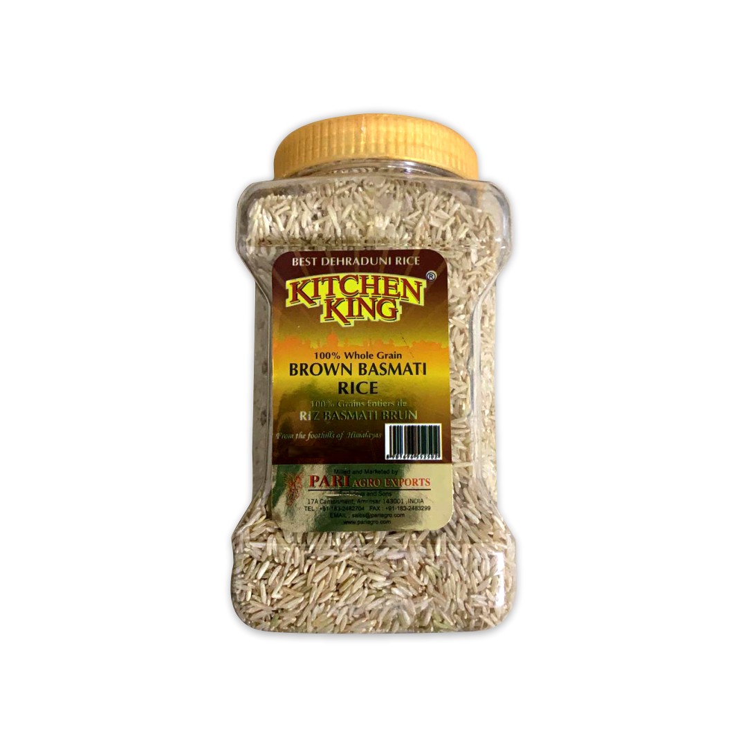 KITCHEN KING BROWN BASMATI RICE 10 LBS