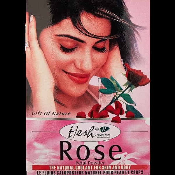 HESH ROSE PETAL POWDER 100 GM