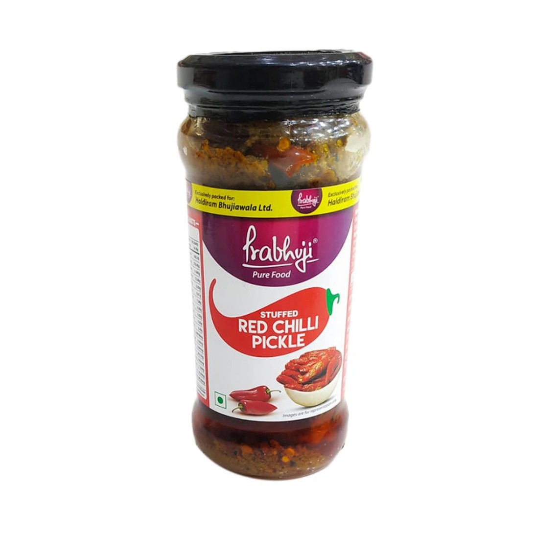 PRABHUJI RED CHILLI PICKLE 350 GM