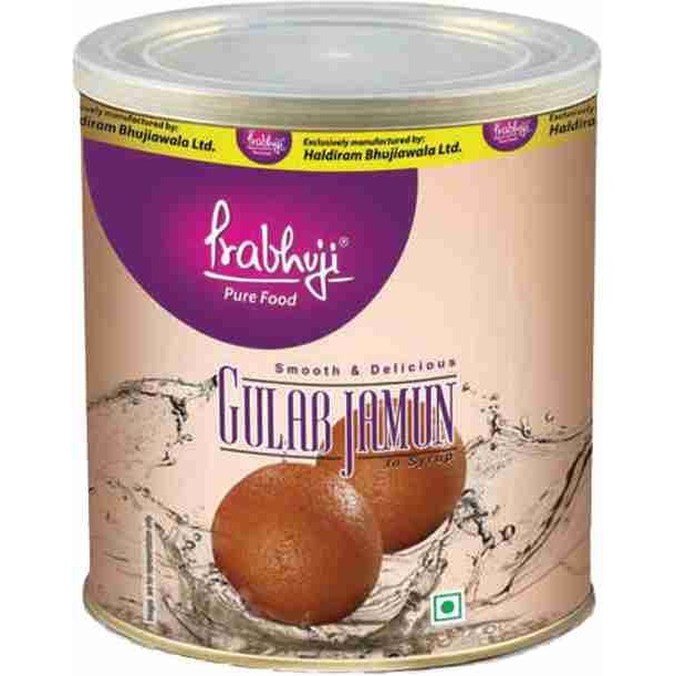 PRABHUJI GULAB JAMUN IN CAN 1 KG