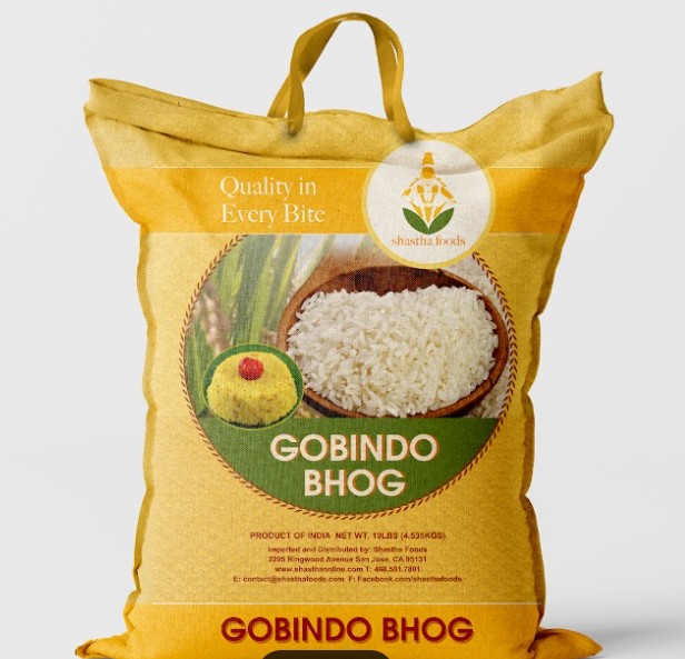 Shastha Gobind Bhog Rice 10 LBS