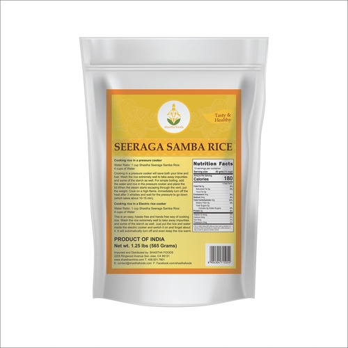 Shastha Seeraga Samba Rice 20 LBS