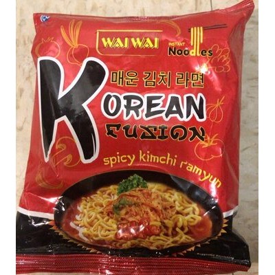 WAI WAI KOREAN FUSION NOODLES 100 Gm