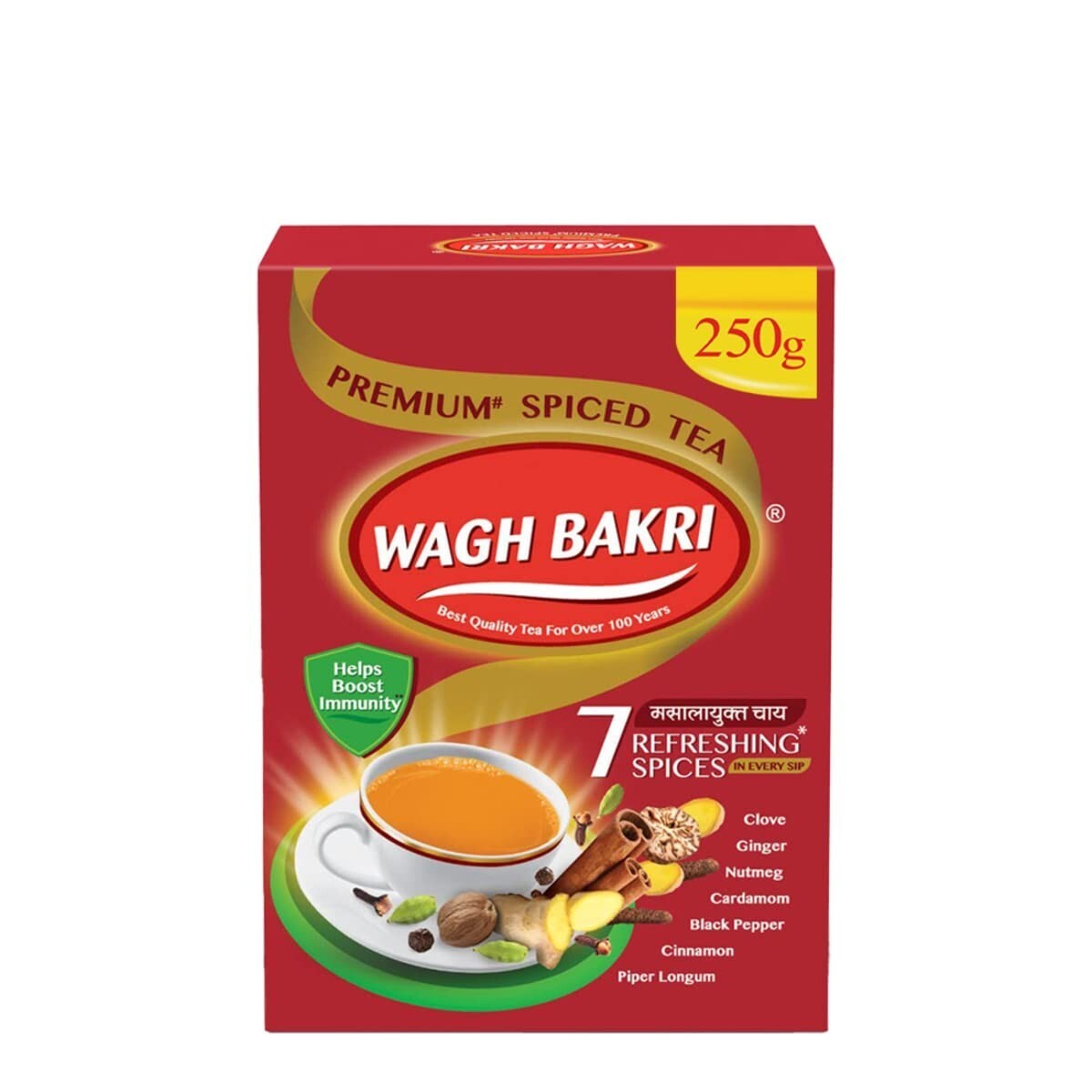WAGH BAKRI SPICED TEA 250 GM
