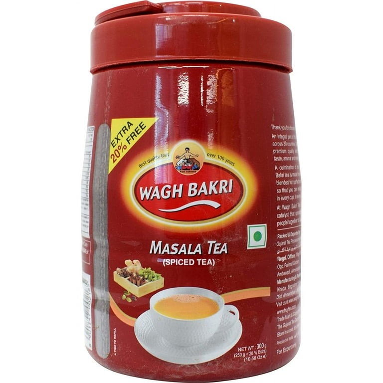 Wagh Bakri Masala Tea Jar 250 GM