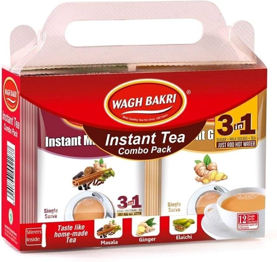WAGH BAKRI INSTANT TEA COMBO PACK 168 GM