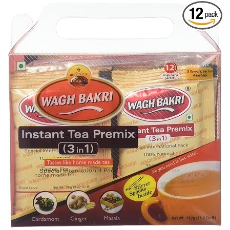 WAGH BAKRI INSTANT TEA 3 IN 1 12 BAG