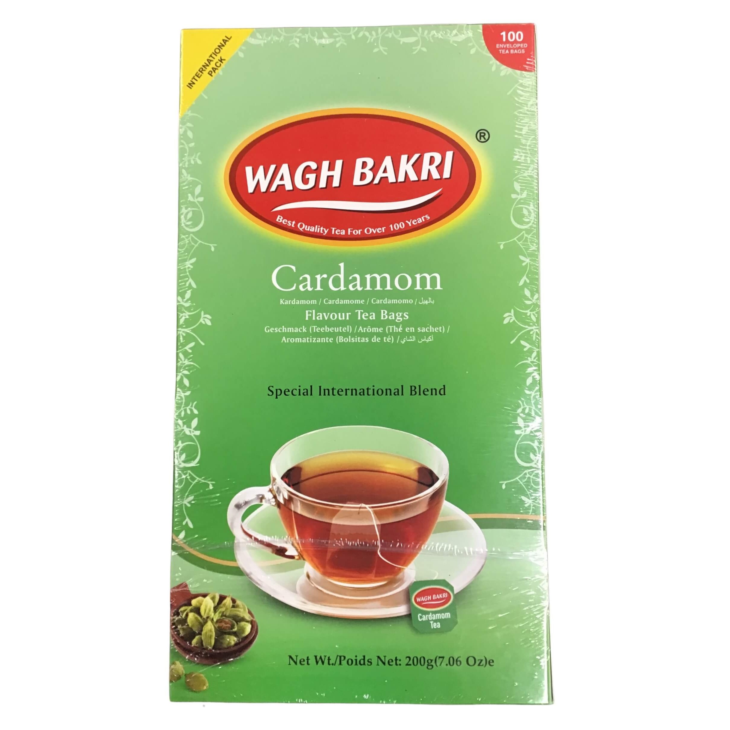 WAGH BAKRI CARDAMOM TEA 100 BAG