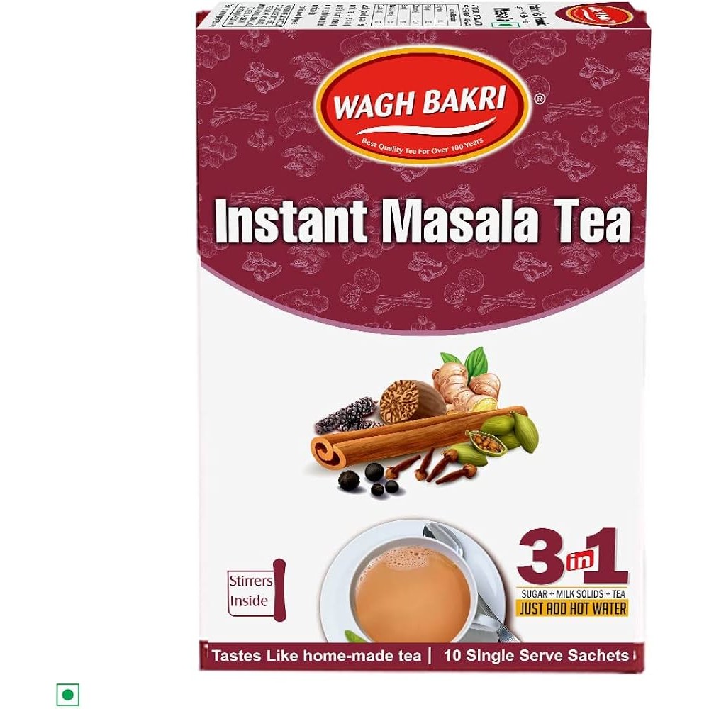 WAGH BAKRI MASALA CHAI 10 PCS