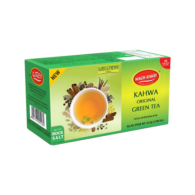 Wagh Bakri Kahwa Green Tea 25 Bags 25 BAG