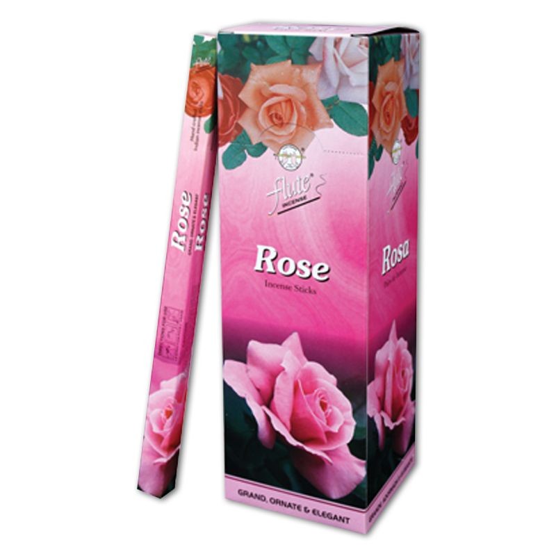 FLUTE ROSE INCENSE 1 COUNT