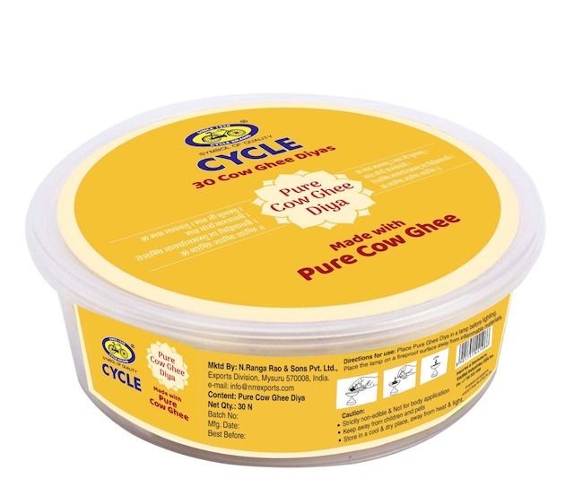 CYCLE COW GHEE DIYAS 30 PCS